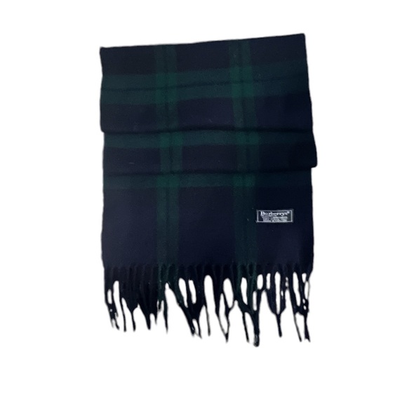 Burberry Lambswool Vintage Navy/Green - Picture 4 of 5